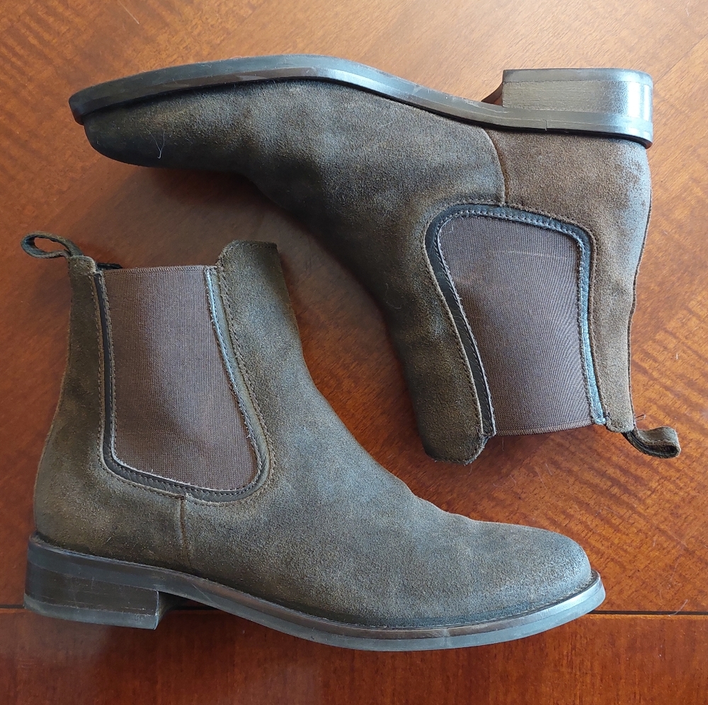 Thursday Boot Company Duchess Chelsea Boots/Booties Genuine Leather Brown Size 7